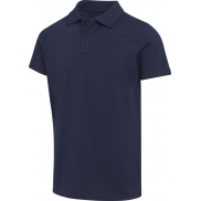 Graphite organiczna koszulka polo unisex o gramaturze 180 g/m², z krótkim rękawem i certyfikatem OCS, xxs, niebieski