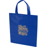 Ecoseal torba na zakupy o pojemności 3 l z recyklingu z certyfikatem GRS, niebieski