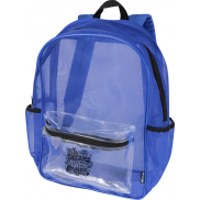 Mesh plecak z recyklingu z certyfikatem GRS o pojemności 18 l, niebieski