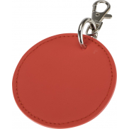 Resi Plus brelok z okrągłą zawieszką z recyklingowanego materiału z certyfikatem GRS , pomarańczowy