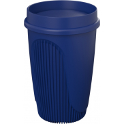 Alto POP kubek o pojemności 350 ml z pokrywką 360°, niebieski