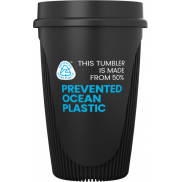 Alto POP kubek o pojemności 350 ml z pokrywką 360°, czarny