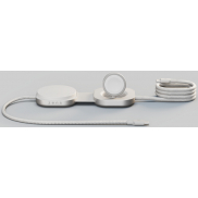 Zens Pro 3 kabel ładujący USB-C 3 w 1 o mocy 140 W, biały