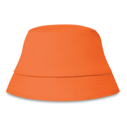 Bawełniany kapelusz 160 gr/m² - pomarańczowy