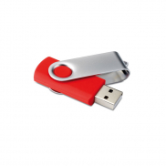 TECHMATE. pendrive 8GB         MO1001-05 - czerwony