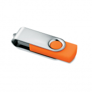 TECHMATE. USB pendrive      B - pomarańczowy