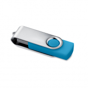 TECHMATE. USB pendrive      B - turkusowy