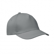 5-panel czapka z daszkiem 160 - szary