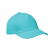 5-panel czapka z daszkiem 160 - turkusowy