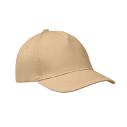 5-panel czapka z daszkiem 160 - kość słoniowa