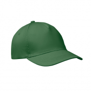 5-panel czapka z daszkiem 160 - ciemnozielony