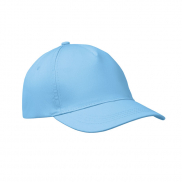 5-panel czapka z daszkiem 160 - baby blue