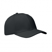 6-panel czapka z daszkiem 260 - czarny