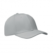 6-PANEL CZAPKA Z DASZKIEM 260 - szary