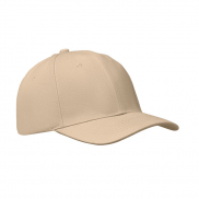 6-panel czapka z daszkiem 260 - beżowy