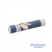 Ręcznik SEAQUAL® hammam 70x140 - niebieski