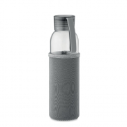 Szklana butelka 500 ml - kamienny szary