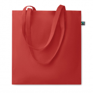 Torba Fairtrade 140gr/m² - czerwony