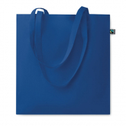 Torba Fairtrade 140gr/m² - niebieski