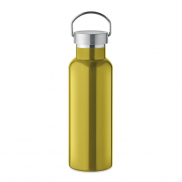 Butelka podwójna ścianka500 ml - limonka
