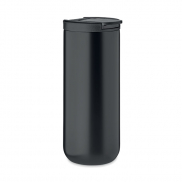Dwuścienny kubek 330ml - czarny