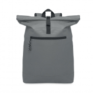 Plecak rolltop poliester 600D - kamienny szary