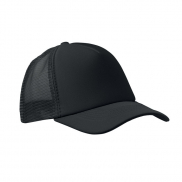 Czapka trucker z 5 panelami - czarny