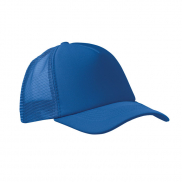 Czapka trucker z 5 panelami - niebieski