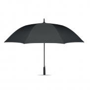 27-cal wiatroodporny parasol - czarny