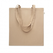 Bawełniana torba z recyklingu - khaki