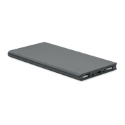 Power bank 8000 mAh - tytanowy