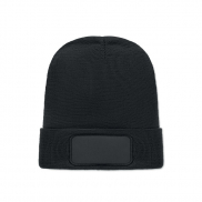 Czapka unisex poliester RPET - czarny
