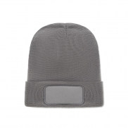 Czapka unisex poliester RPET - kamienny szary