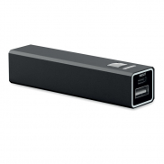 Power bank 2600 mAh - czarny