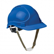 Kask ochronny z ABS - niebieski