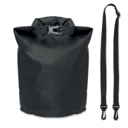 Wodoodporna torba 210T RPET 5L - czarny