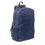 Plecak z poliestru 600D RPET - niebieski