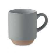Ceramiczny kubek 170 ml - szary