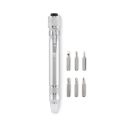Multitool z recyklingu - srebrny
