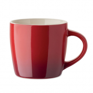 Kubek ceramiczny 300ml - czerwony