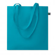 Torba na zakupy Fairtrade 180gr - turkusowy