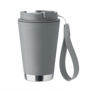 Kubek z podwójną ścianką 300 ml - kamienny szary