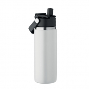 Butelka dwuścienna 500 ml - biały