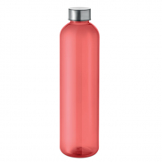 Butelka RPET 1000 ml - przezroczysty czerwony