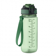 Butelka sportowa 700 ml - przezroczysty zielony