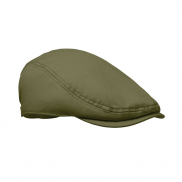 Płaska czapka newsboy 235gr/m² - zieleń wojskowa
