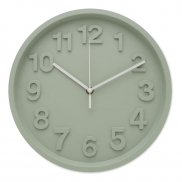 Zegar ścienny z PP - miętowy zielony