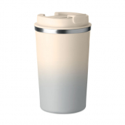 Kubek dwuścienny 350 ml - szary