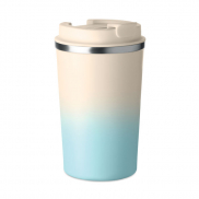 Kubek dwuścienny 350 ml - baby blue