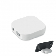 zwijany kabel ładujący 100 W - biały